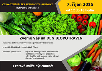 Humpolec: Den biopotravin