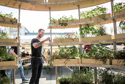 DÁNSKO: "Growroom - zahradní pokojíčky", estetika i potraviny ve městě 