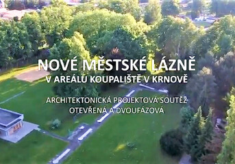 Krnov: Nové městské lázně - architektonická soutěž