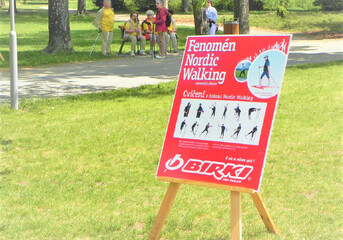 Prostějov: Chůze s holemi Nordic Walking
